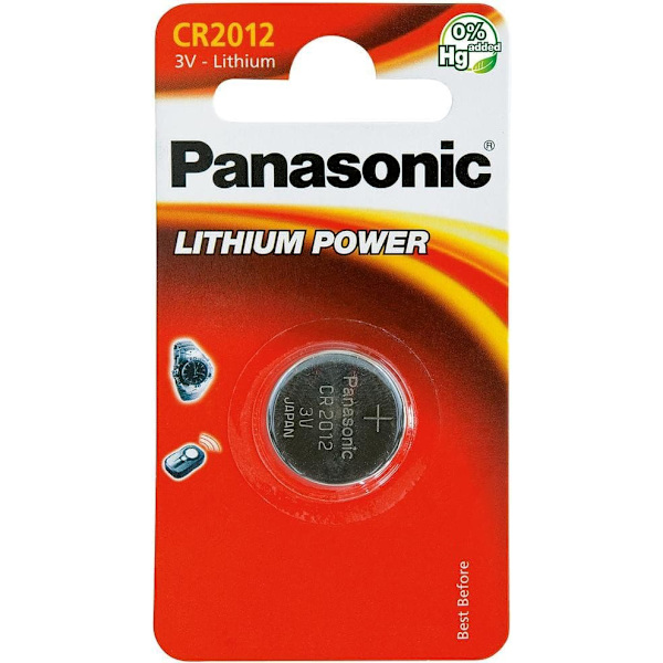 Panasonic battery CR2012/1B