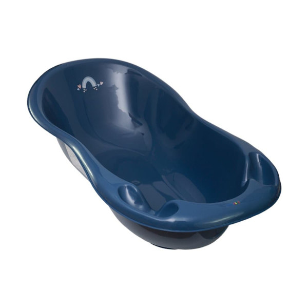 TEGA bath with plug METEO, 102 cm, navy, ME-005