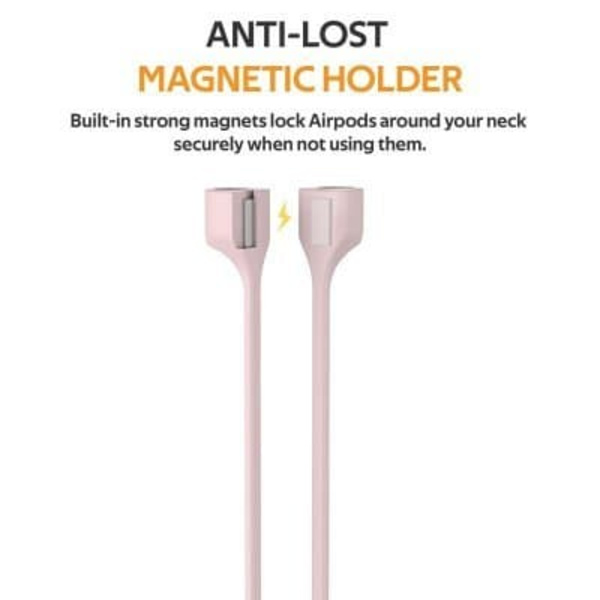 Promate AirStrap Silicone neckband strap for headphone AirPods