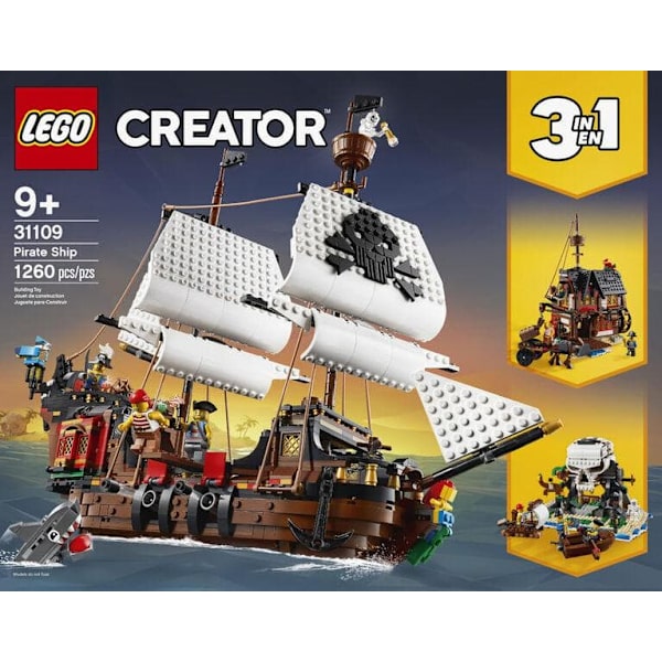 Klocki Creator 31109 Statek piracki