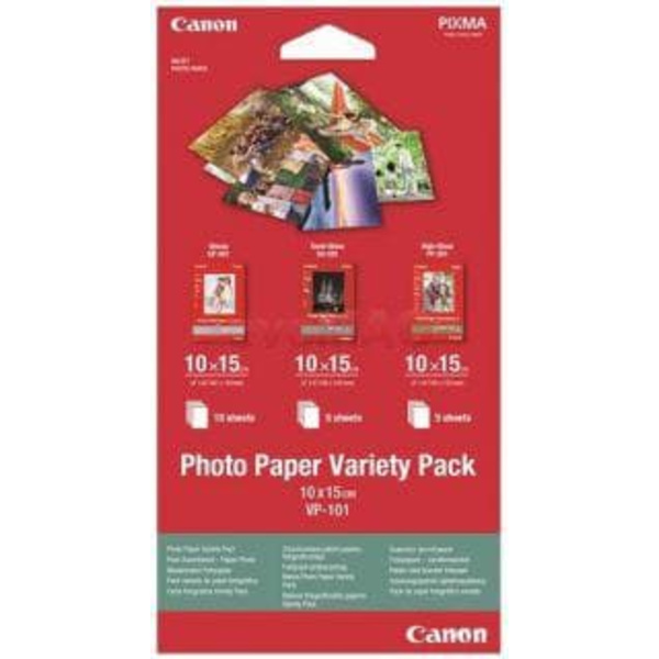 VP-101 10X15/PHOTO PAPER VARIETY PACK 10X15CM