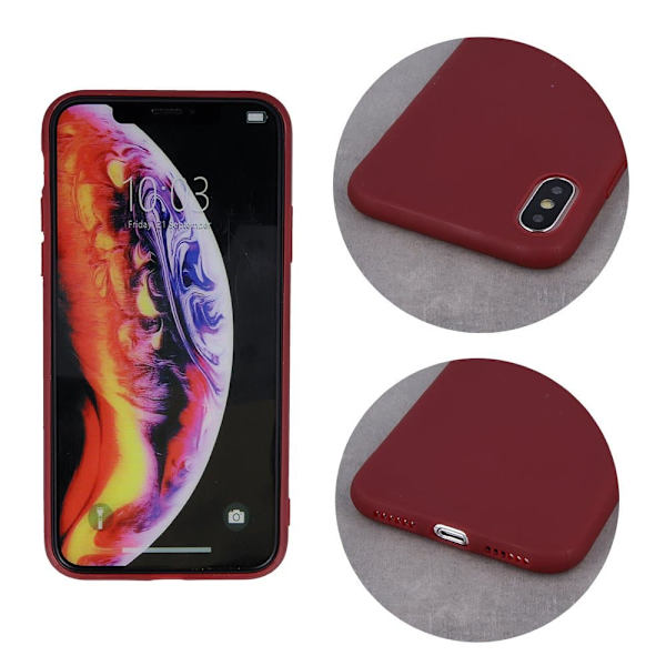 Mocco Ultra Slim Soft Matte 0.3 mm Silicone Case for Samsung Galaxy A21 Dark Red