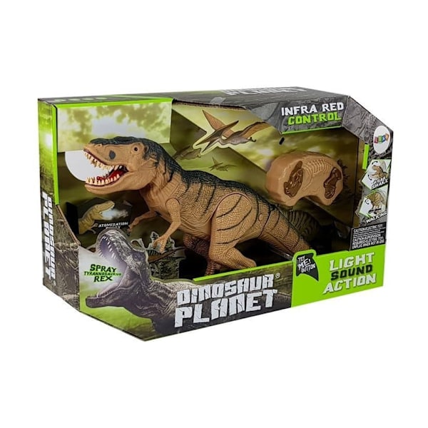 Dinosaur Tyrannosaurus Rex Remote Controlled R/C with Steam