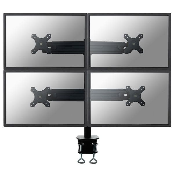 Neomounts FPMA-D700D4 Monitor arm 19-30" Sort