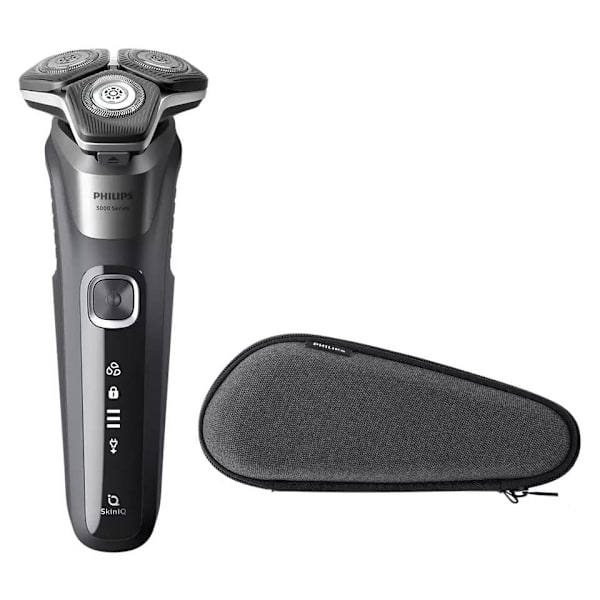 Philips | Shaver | S5887/30 | Operating time (max) 60 min | Wet & Dry | Lithium Ion | Charcoal Gray