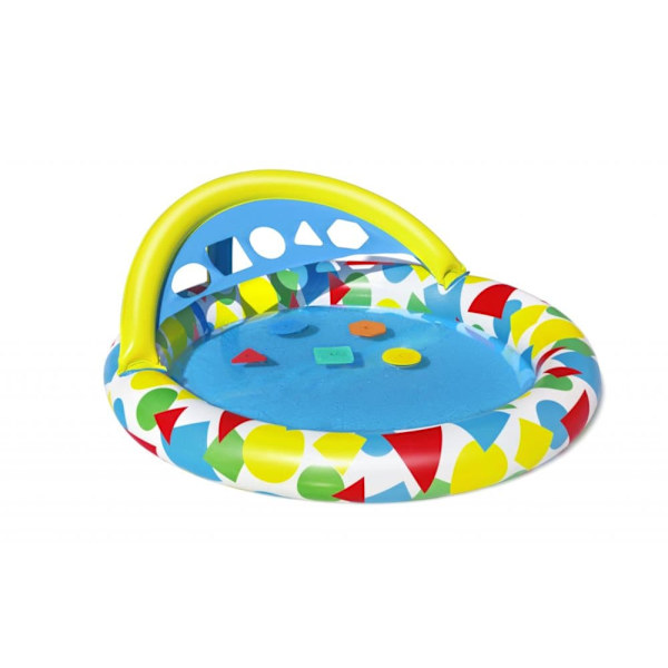 BESTWAY Splash & Learn Kiddie Pool, 1.20m x 1.17m x 46cm, 52378