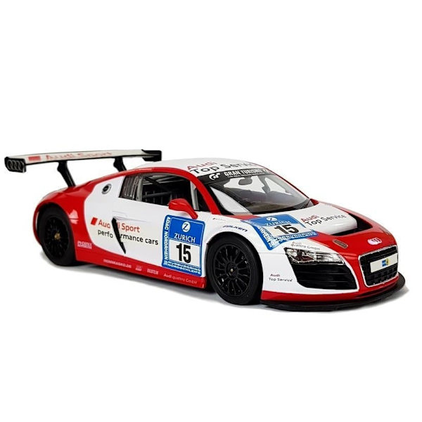 Car R/C Audi R8 LMS Rastar 1:14 White-Red
