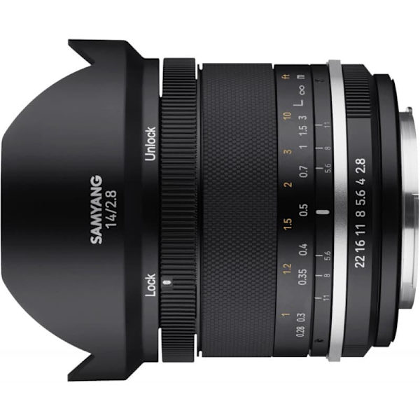 Samyang MF 14mm f/2.8 MK2 lens for Sony Sort