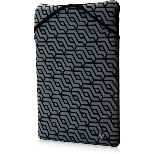 HP 14 ReversP Blk/Geo Sleeve 14.1" Sleeve case Black, Gray