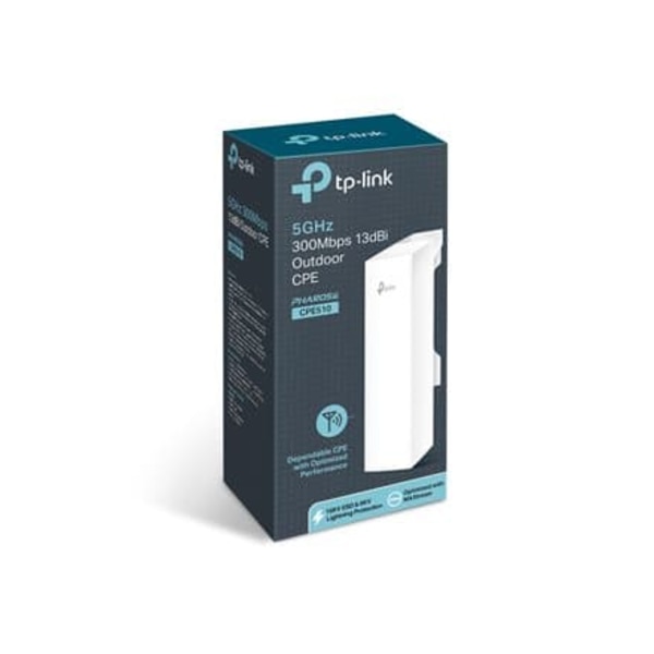 TP-Link 5GHz 300Mbps 13dBi Outdoor CPE Valkoinen