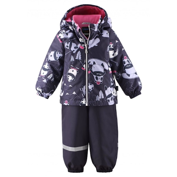 LASSIE Winter set Oivi Dark plum 713732-4953-80