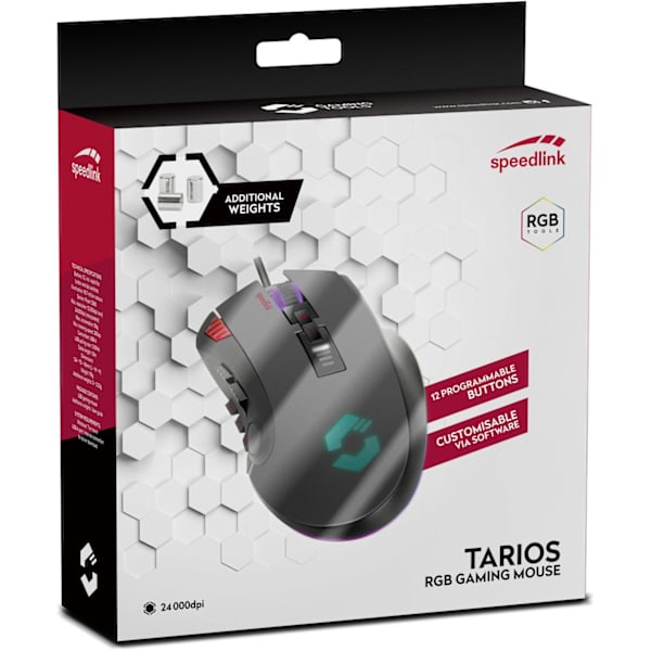 Speedlink mouse Tarios, black (SL-680012-BK)