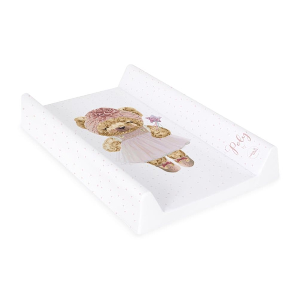 CEBA hard changing mat short FLUFFY PUFFY, 50x70 cm, Poly, W-203-132-681