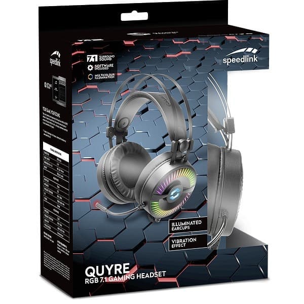 Speedlink headset Quyre RGB 7.1, black (SL-860006-BK)