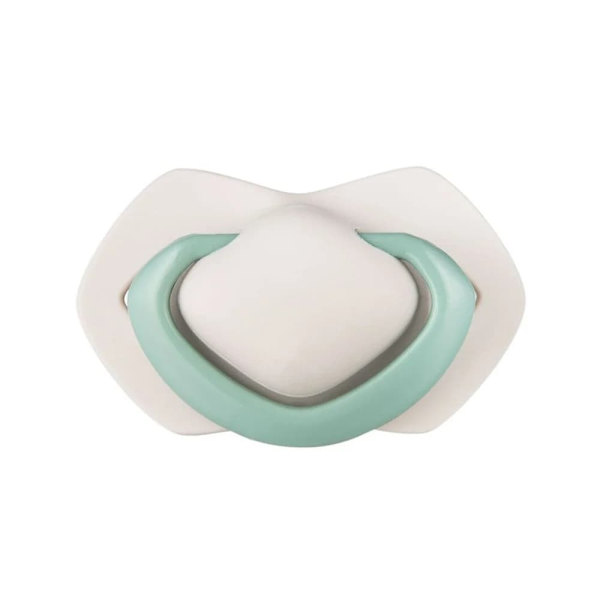 Canpol babies Set of Silicone Symmetrical Soothers 18m+ PURE COLOR 2pcs. 22/657_bei
