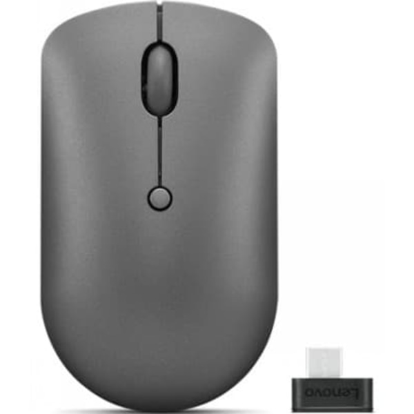 Lenovo | Wireless Compact Mouse | 540 | Red optical sensor | Wireless | 2.4G Wireless via USB-C receiver | Storm Grey | 1 year(s)