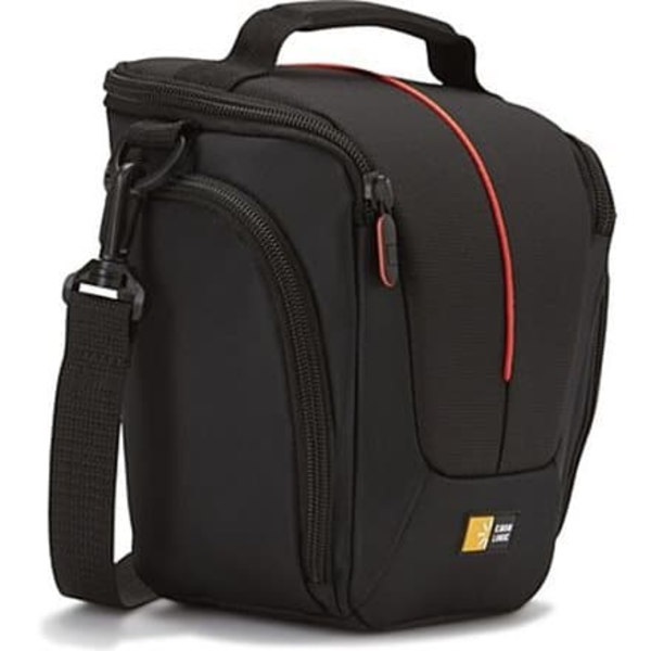 Case Logic | DCB-306 SLR Camera Bag | Black | * Designed to fit an SLR camera with standard zoom lens attached * Internal zippered pocket stores memor