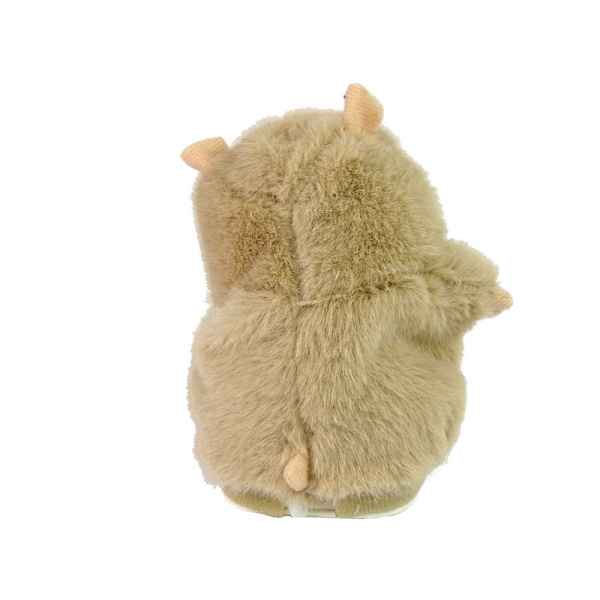 Interactive Talking Hamster Brown Plush Repeating Words