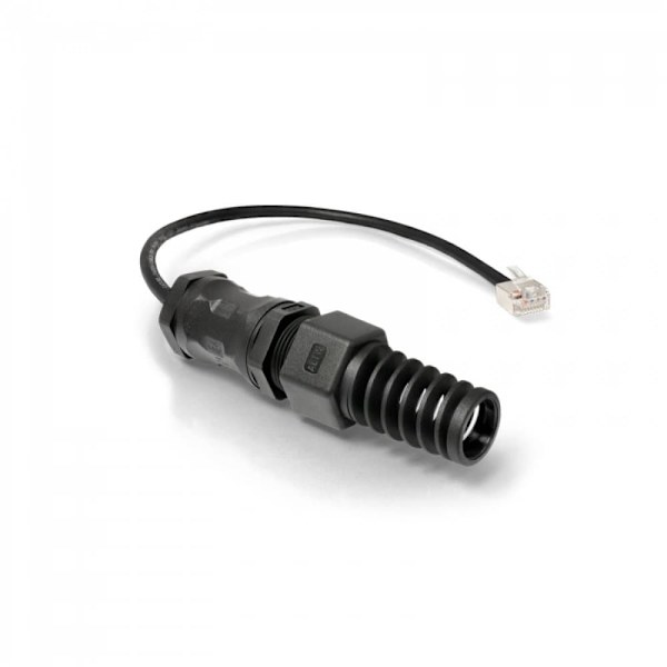 QuWireless QuRJ45 Outdoor IP68 RJ45 Socket Adapter  16cm QRJ45