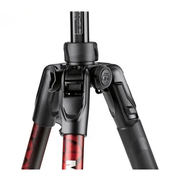 Manfrotto tripod kit Befree Advanced MKBFRTA4RD-BH, red