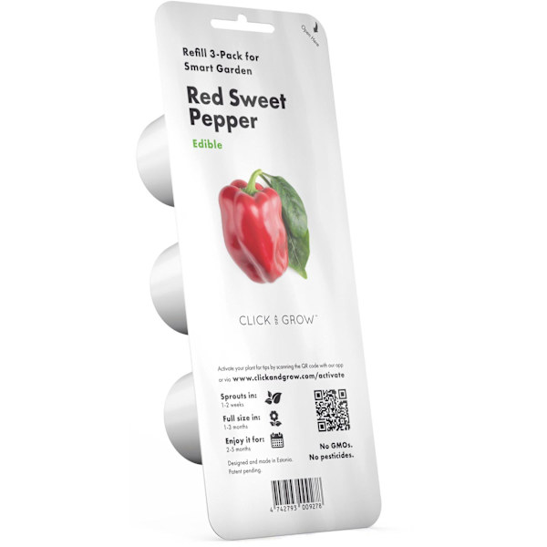 Click & Grow Smart Garden refill Red Sweet Pepper 3pcs