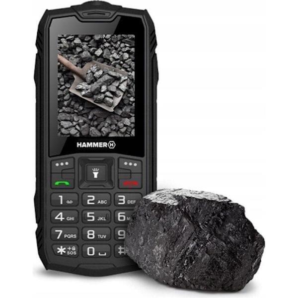 MyPhone Hammer Rock Dual Black Sort