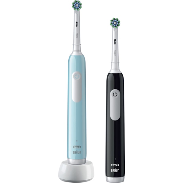 Oral-B | Electric Toothbrush | Pro Series 1 Duo | Rechargeable | For adults | Number of brush heads included 2 | Number of teeth brushing modes 3 | Bl
