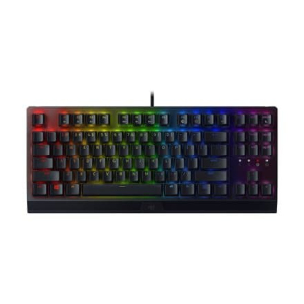 RAZER BlackWidow V3 Tenkeyless (Yellow Switch) - Gaming Keyboard - US Layout musta