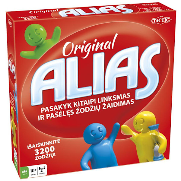 TACTIC Board game Alias (In Lithuanian lang.)