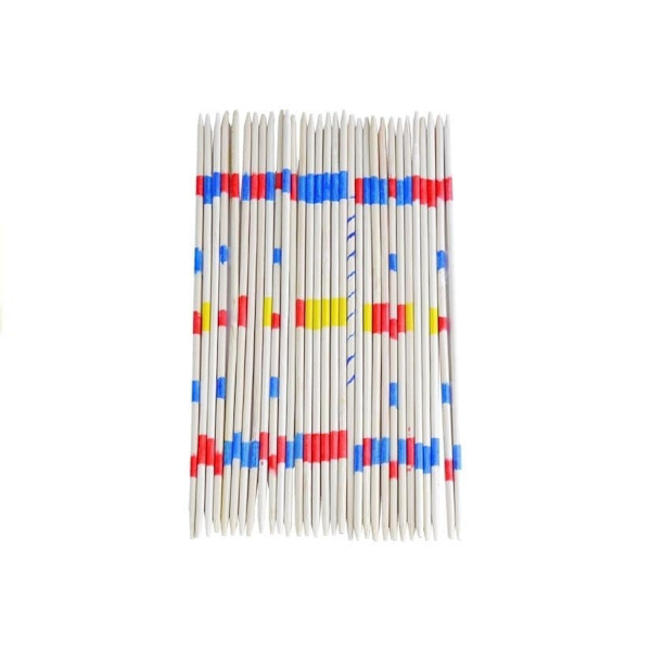 Mikado Wooden Pick-Up Sticks Game Play With Friends