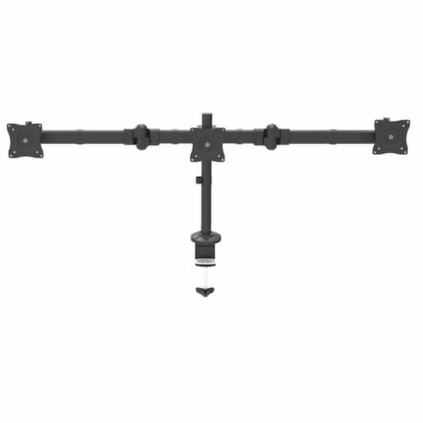 MONITORARM ROTATABLE 360-8KG/3-HOLD VESA 75/100MM -24IN Sort