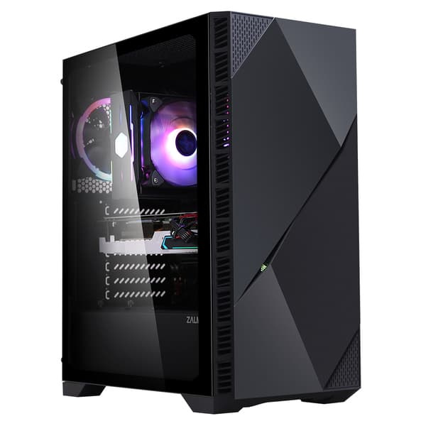 Zalman Z3 Iceberg Black ATX,T/G,ARGB Fan x 2 Sort