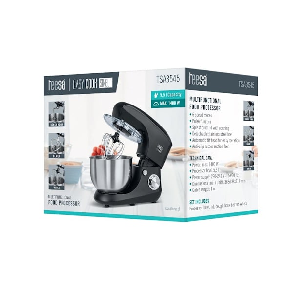 Teesa EASY COOK SINGLE White