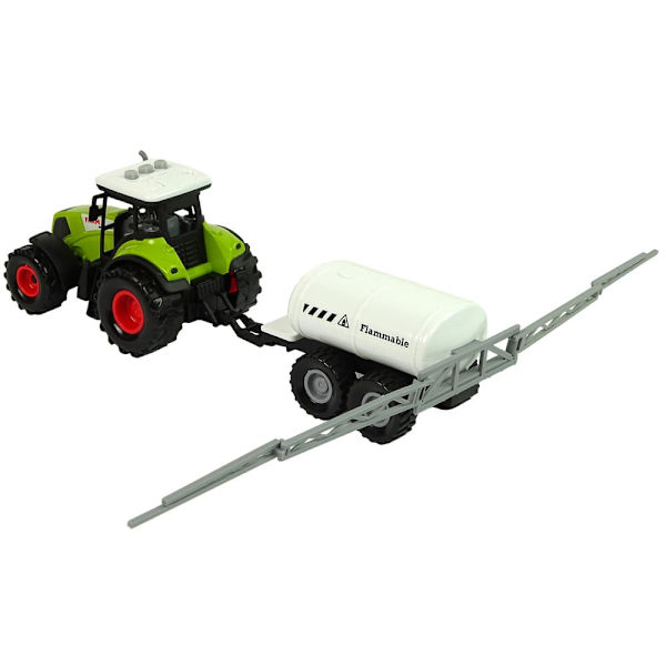 Three Tractor Trailer Sprayer Farm Tractor Set
