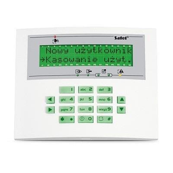 KEYPAD LCD /INTEGRA GREEN/INT-KLCDL-GR SATEL