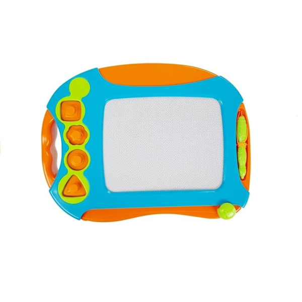 Magnetic Drawing Board with Geometrical Stamps