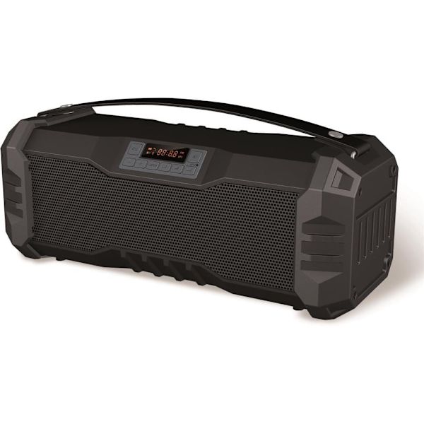 Platinet wireless speaker OG75 Boombox BT, black (44414) Sort, Grå