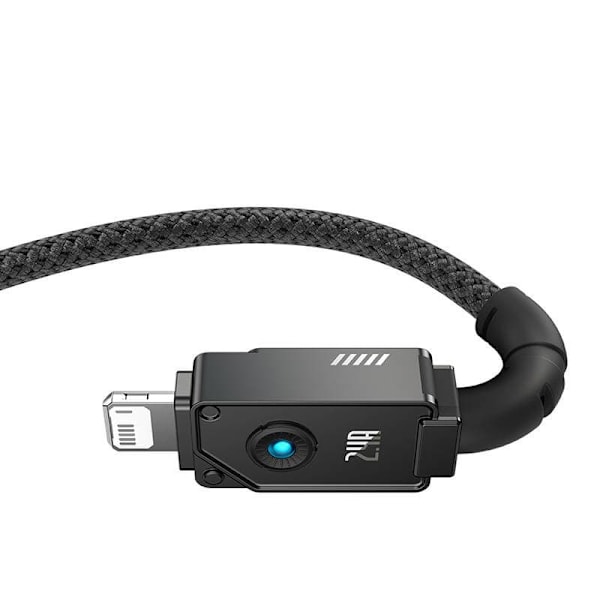 Baseus Unbreakable USB A to iP cable 1 m 5V-2.4A Black
