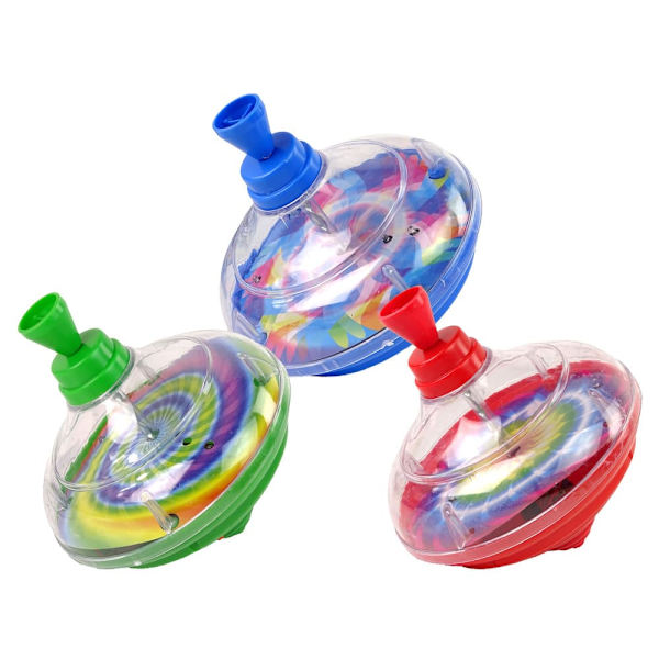 Spinning Wheel Toy Colours Diodes Music