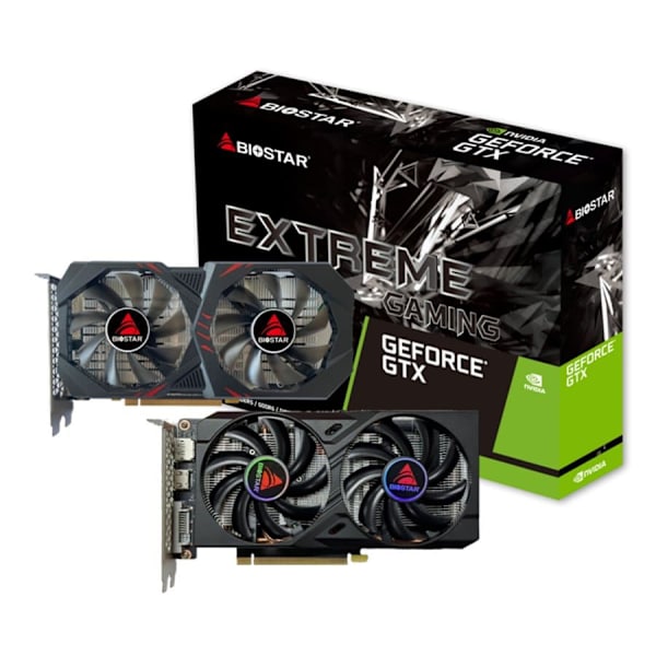 Biostar GTX 1660 Ti NVIDIA GeForce GTX 1660 Ti 6 GB GDDR6