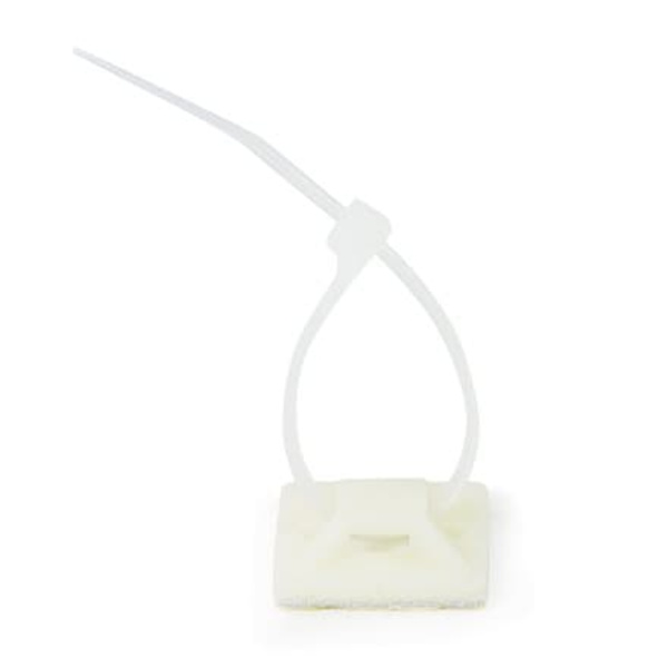 Cable Tie Mounts 28x28 mm | KAB0044 | Adhesive base for cable ties. For the structured laying of cables or hoses.