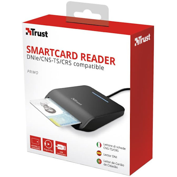 ID Karšu lasītājs Trust Primo ID Smartcard Reader