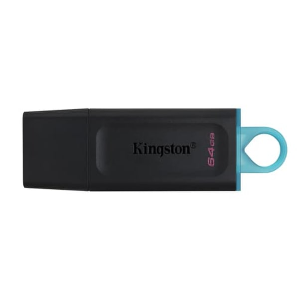 64GB DT EXODIA USB3.2 GEN 1/(BLACK + TEAL) 2 PIECES Svart, Turkos