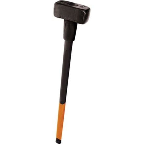 Fiskars Sledge Hammer XL The medium sized Fiskars Sledge Hammer XL is still a big hitter. This tool features rounded edges on the striking surface whi