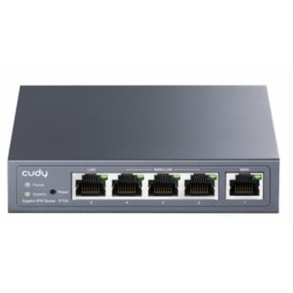 Cudy Gigabit Multi-WAN VPN Router wired router Fast Ethernet, Gigabit Ethernet Grey Grå