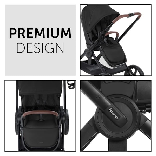 HAUCK stroller WALK N CARE, Black, 165355