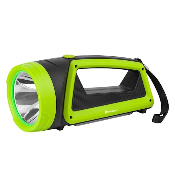 Latarka szperacz 3600 mAh zielona z power bankiem Sort, Grøn