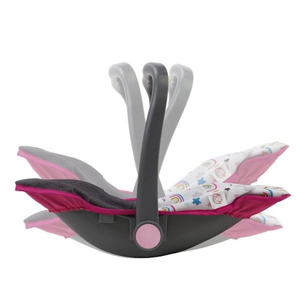 RAINBOW FUN Juno Doll Carseat, T-780021