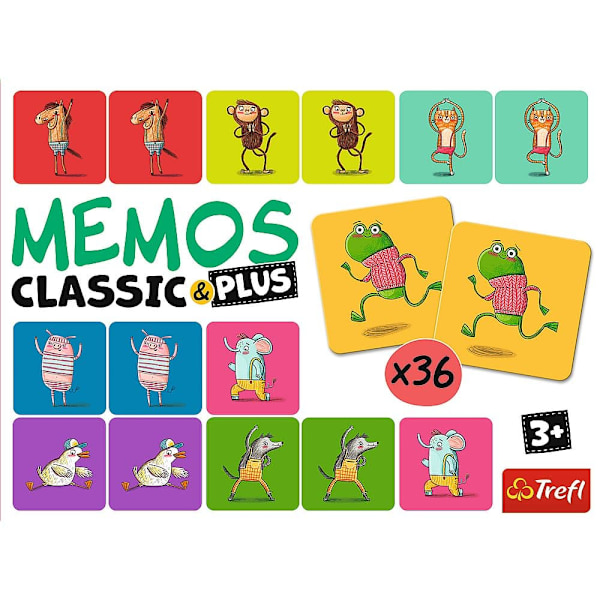 TREFL Memo Classic Plus Sound and motion