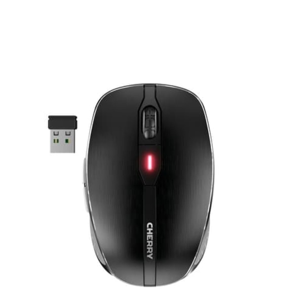 CHERRY MW 8C ADVANCED mouse Ambidextrous RF Wireless + Bluetooth Optical 3000 DPI Svart, Grå